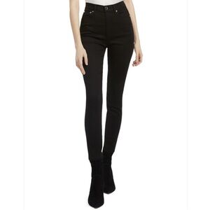 Alice + Olivia black skinny jeans